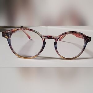 Multicolor Round Glasses